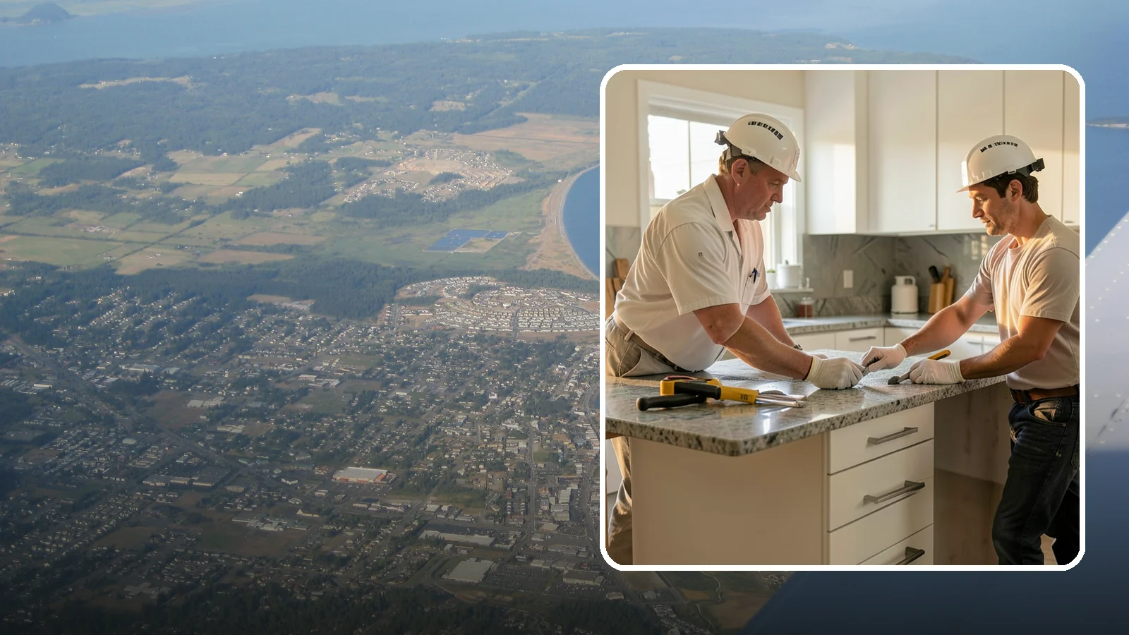 Countertop Repair in Oak Harbor, Island County, WA - Professional countertop repair that fixes chips, cracks, seams, and stains to restore your surface without full replacement.