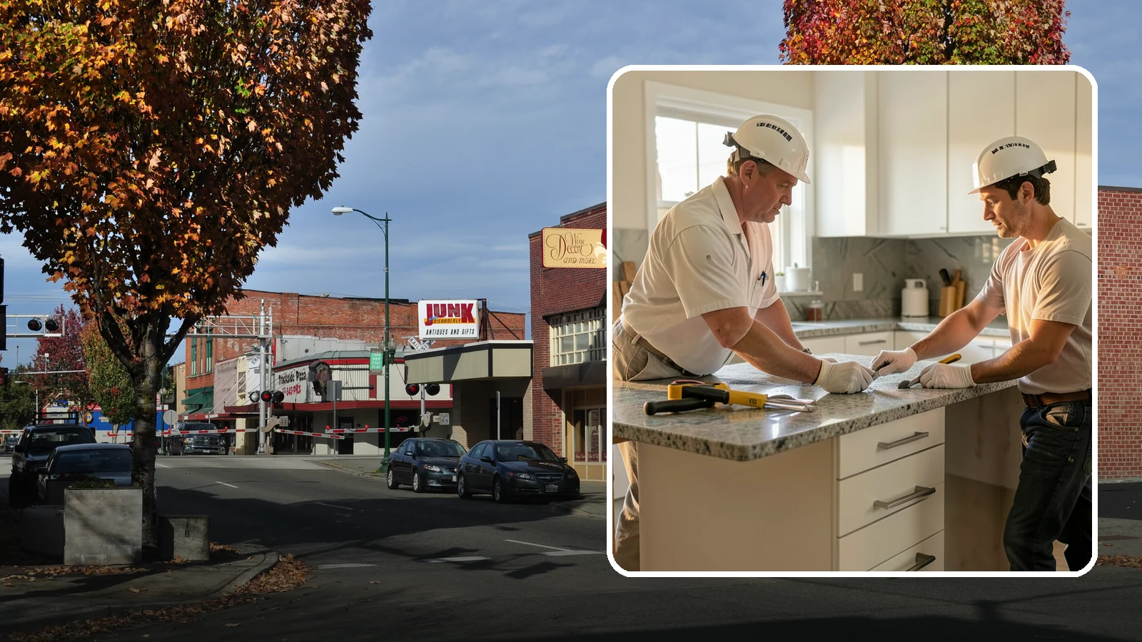 Countertop Repair in Puyallup, Pierce County, WA - Professional countertop repair that fixes chips, cracks, seams, and stains to restore your surface without full replacement.