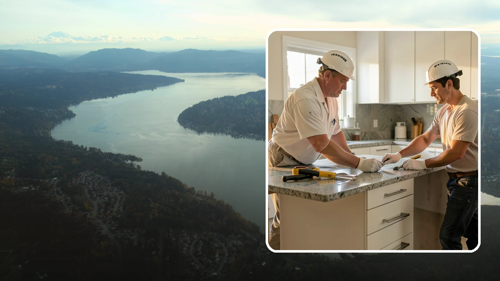 Countertop Repair in Sammamish, King County, WA - Professional countertop repair that fixes chips, cracks, seams, and stains to restore your surface without full replacement.