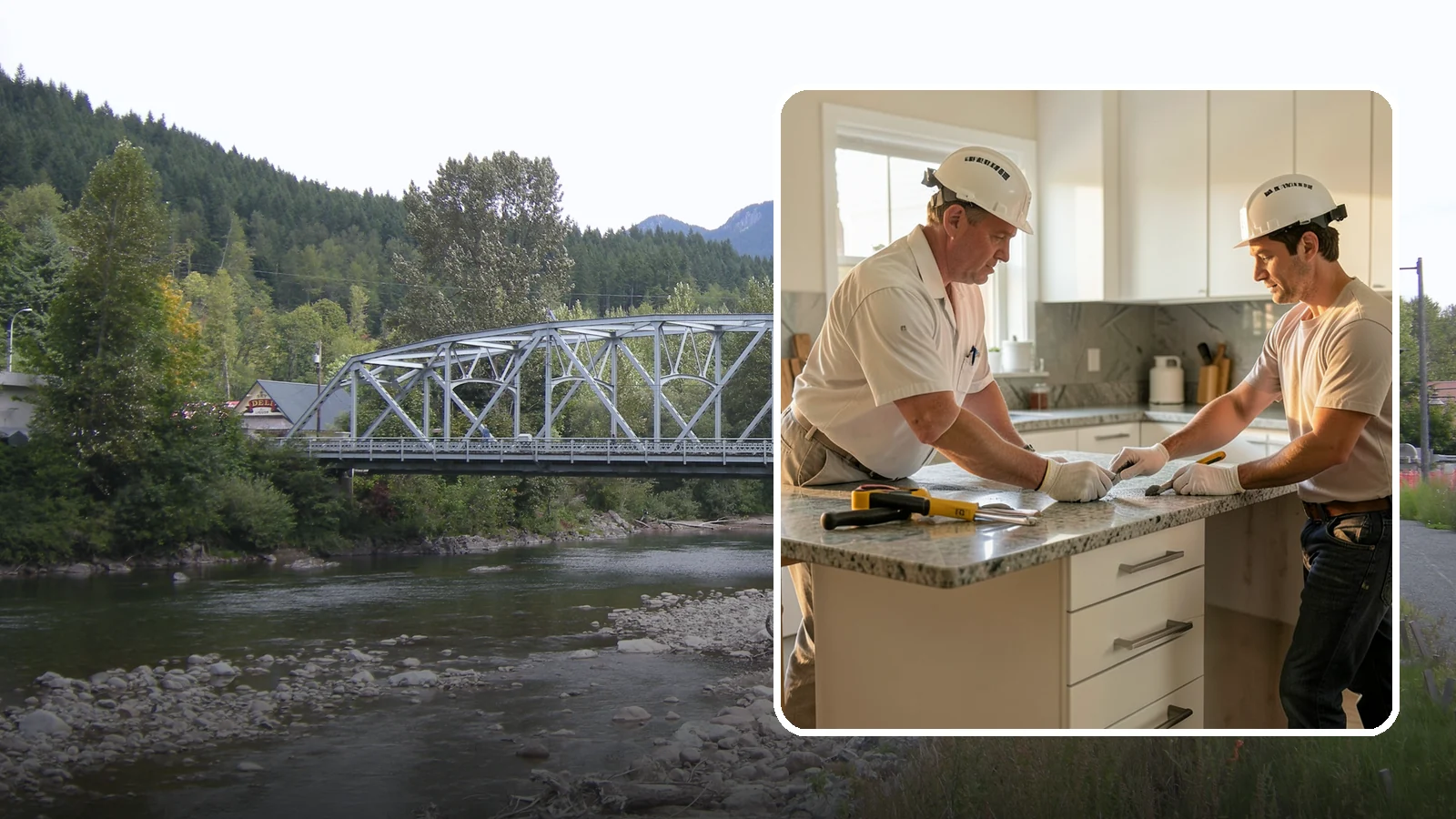 Countertop Repair in Skykomish, King County, WA - Professional countertop repair that fixes chips, cracks, seams, and stains to restore your surface without full replacement.