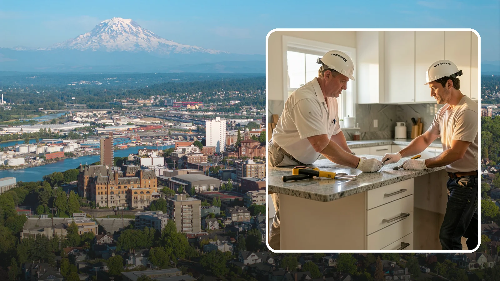 Countertop Repair in Tacoma, Pierce County, WA - Professional countertop repair that fixes chips, cracks, seams, and stains to restore your surface without full replacement.