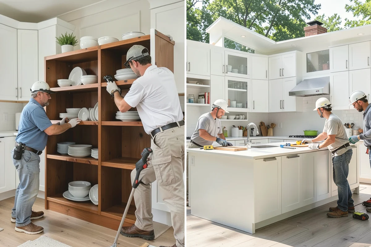 Countertop Repair in Tukwila, King County, WA - Inspect the damage and identify the material