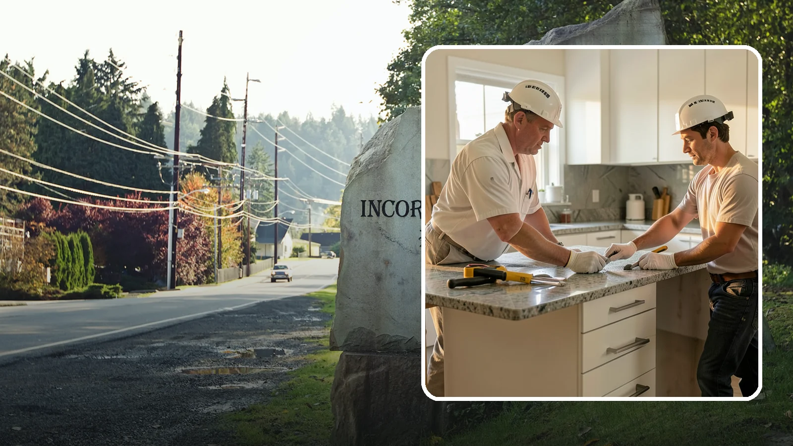 Countertop Repair in Wilkeson, Pierce County, WA - Professional countertop repair that fixes chips, cracks, seams, and stains to restore your surface without full replacement.