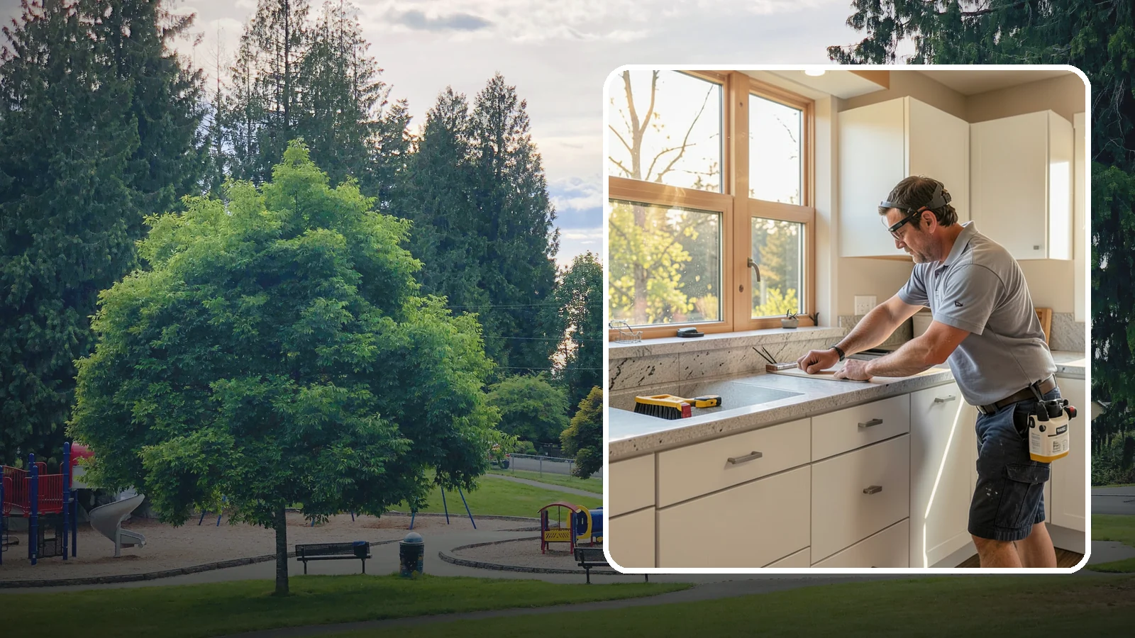 Countertop Replacement in Bonney Lake, Pierce County, WA - Full countertop replacement service that removes old surfaces and installs new ones with minimal kitchen downtime.