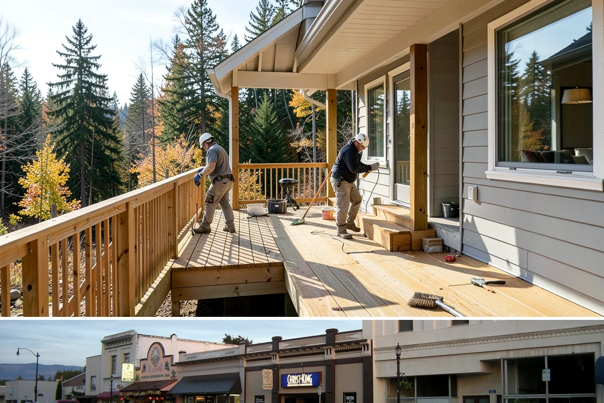 Countertop Replacement in Burlington, Skagit County, WA - Countertop replacement happens indoors year-round, letting you refresh your kitchen even in the rainy PNW winter.