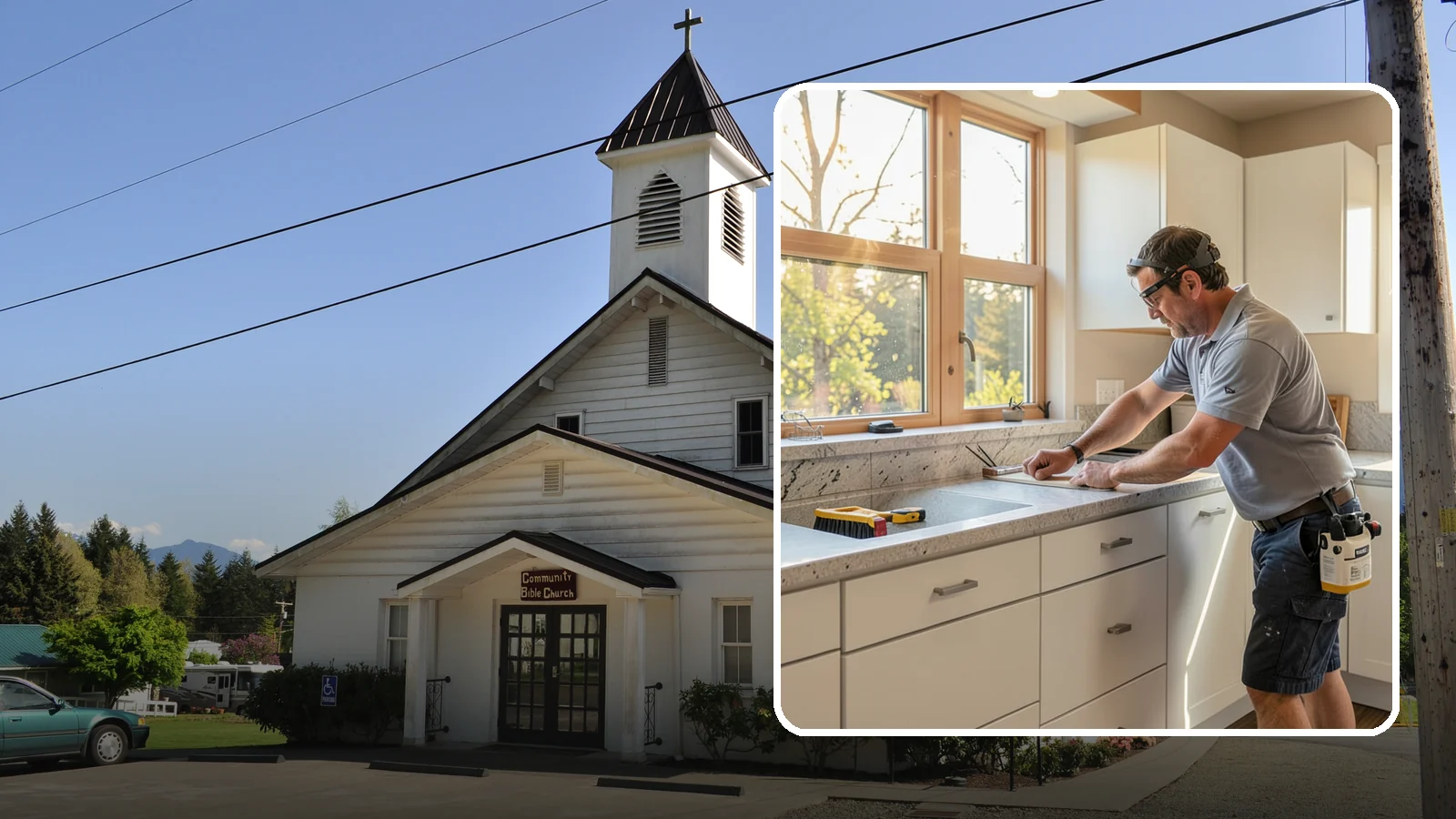 Countertop Replacement in Concrete, Skagit County, WA - Full countertop replacement service that removes old surfaces and installs new ones with minimal kitchen downtime.