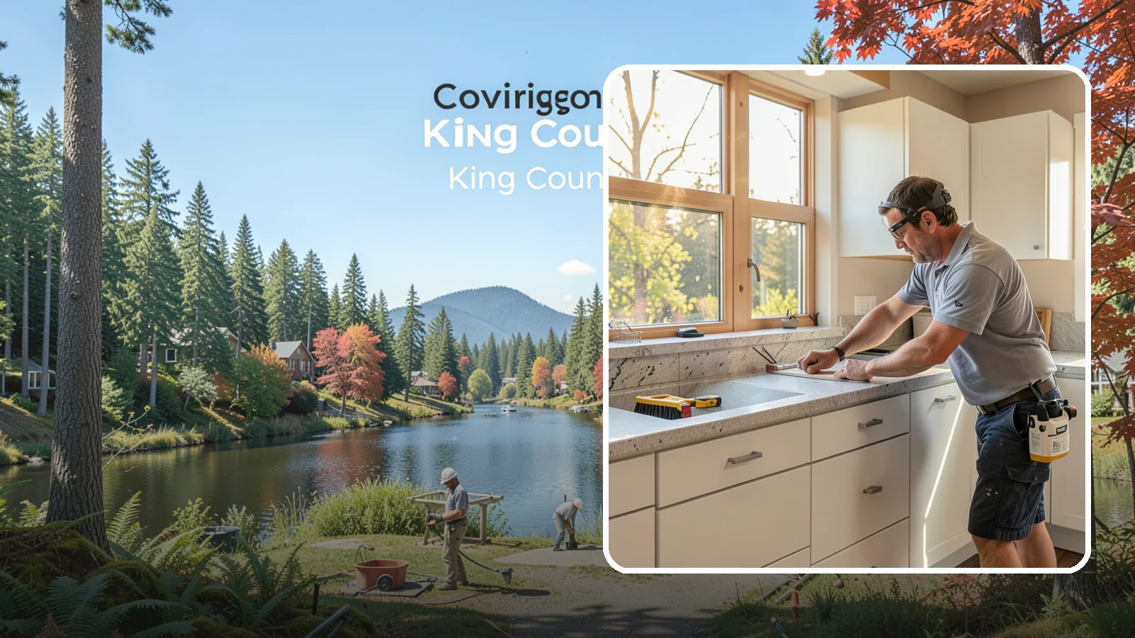 Countertop Replacement in Covington, King County, WA - Full countertop replacement service that removes old surfaces and installs new ones with minimal kitchen downtime.