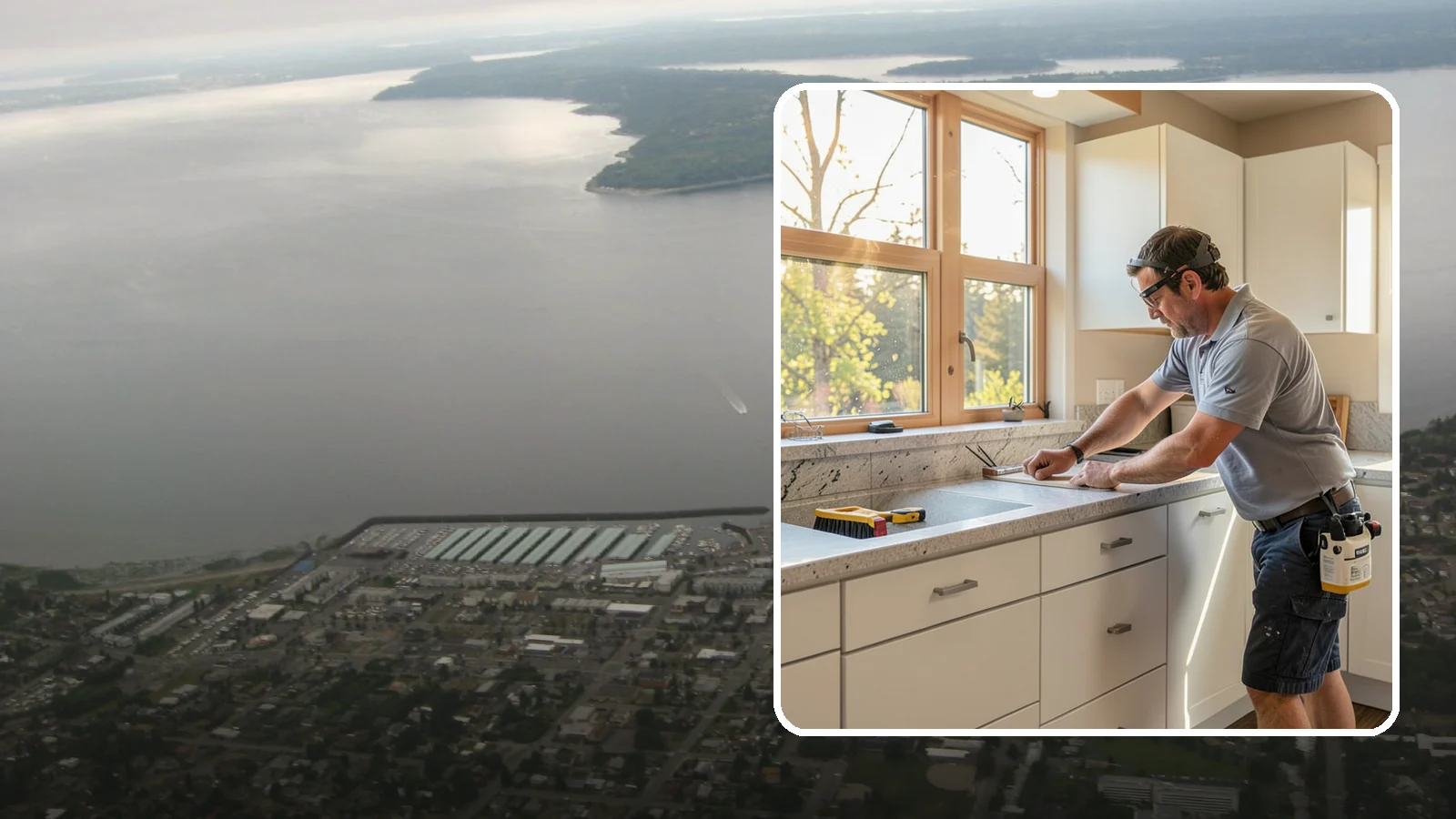 Countertop Replacement in Des Moines, King County, WA - Full countertop replacement service that removes old surfaces and installs new ones with minimal kitchen downtime.