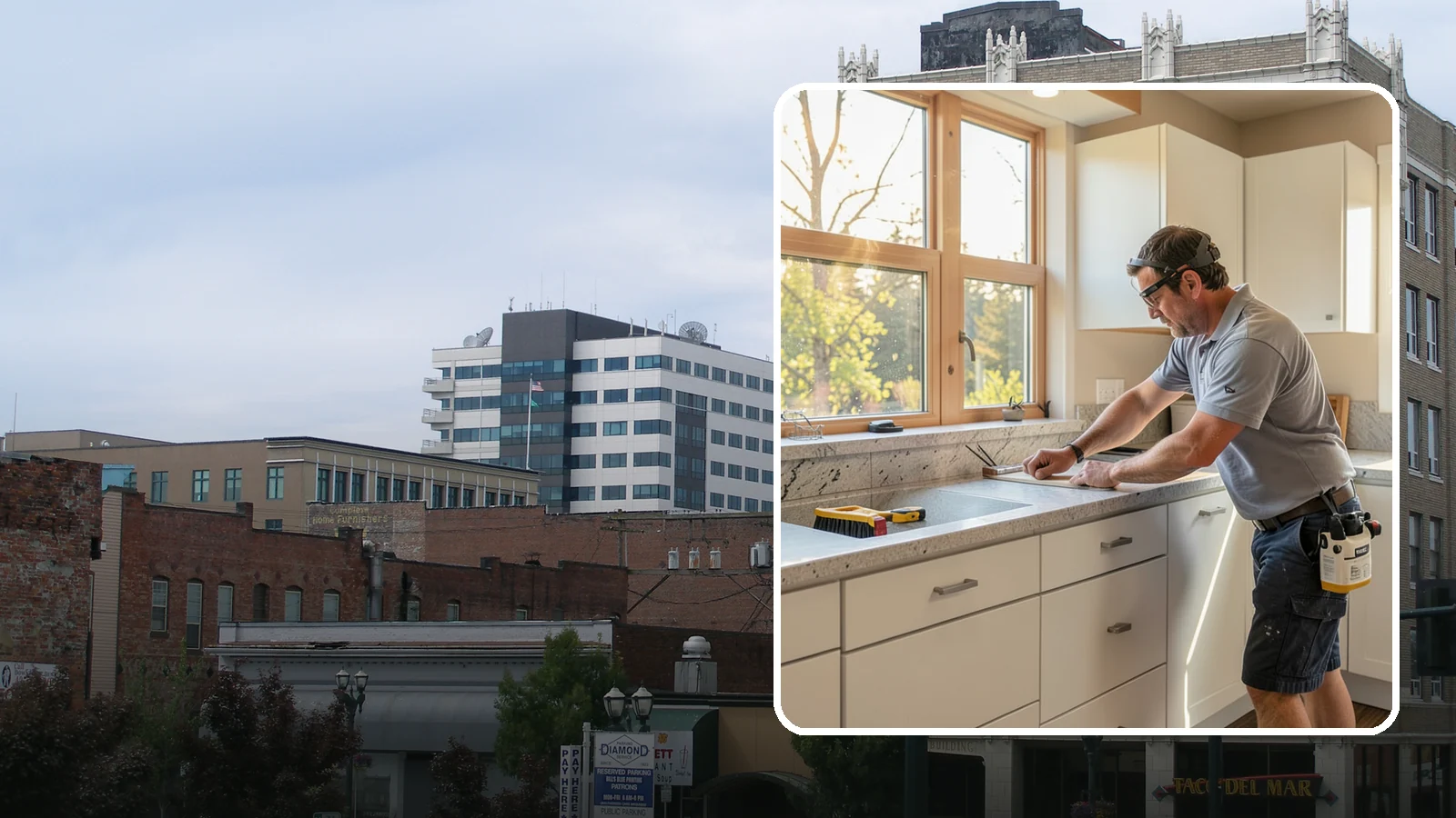 Countertop Replacement in Everett, Snohomish County, WA - Full countertop replacement service that removes old surfaces and installs new ones with minimal kitchen downtime.