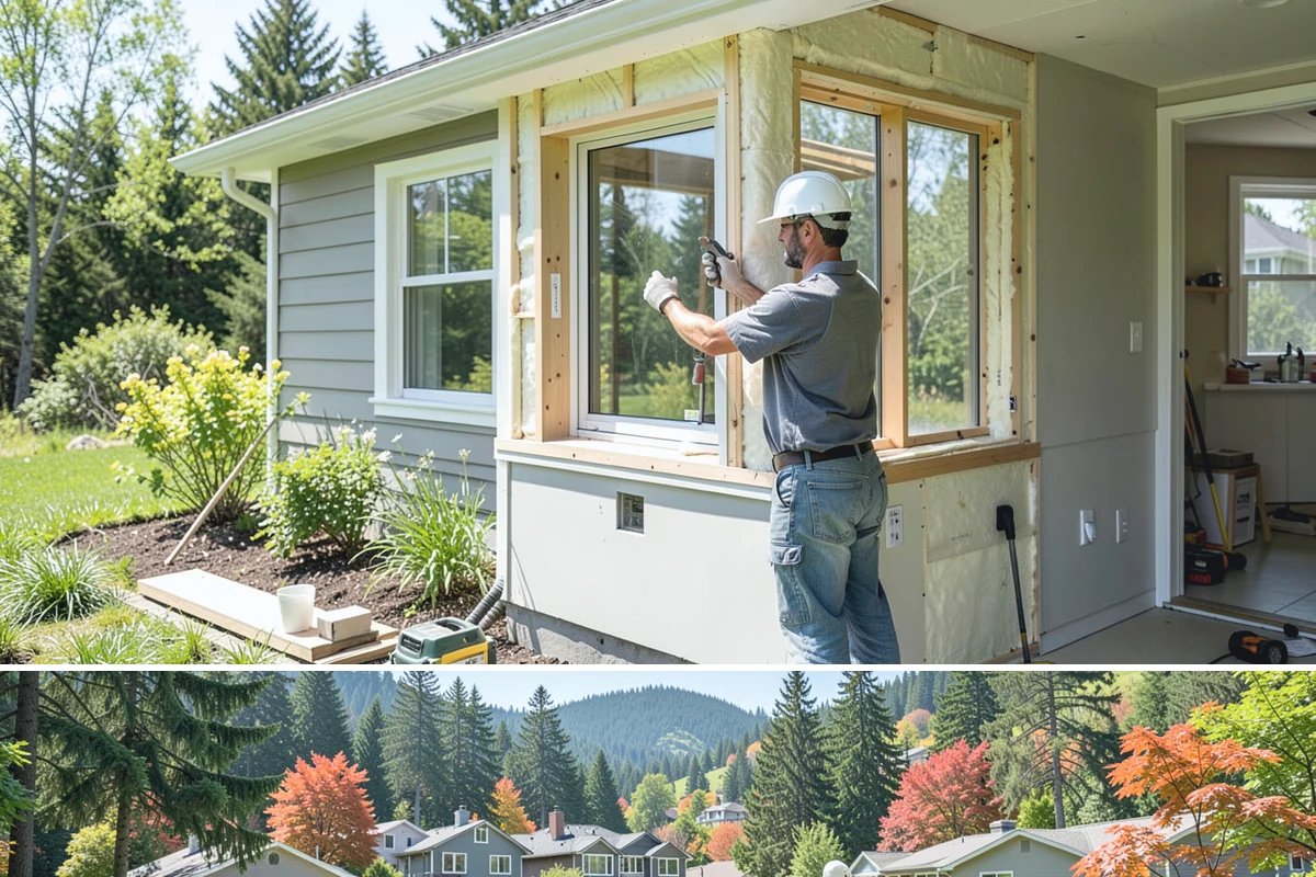 Countertop Replacement in Fircrest, Pierce County, WA - Countertop replacement happens indoors year-round, letting you refresh your kitchen even in the rainy PNW winter.