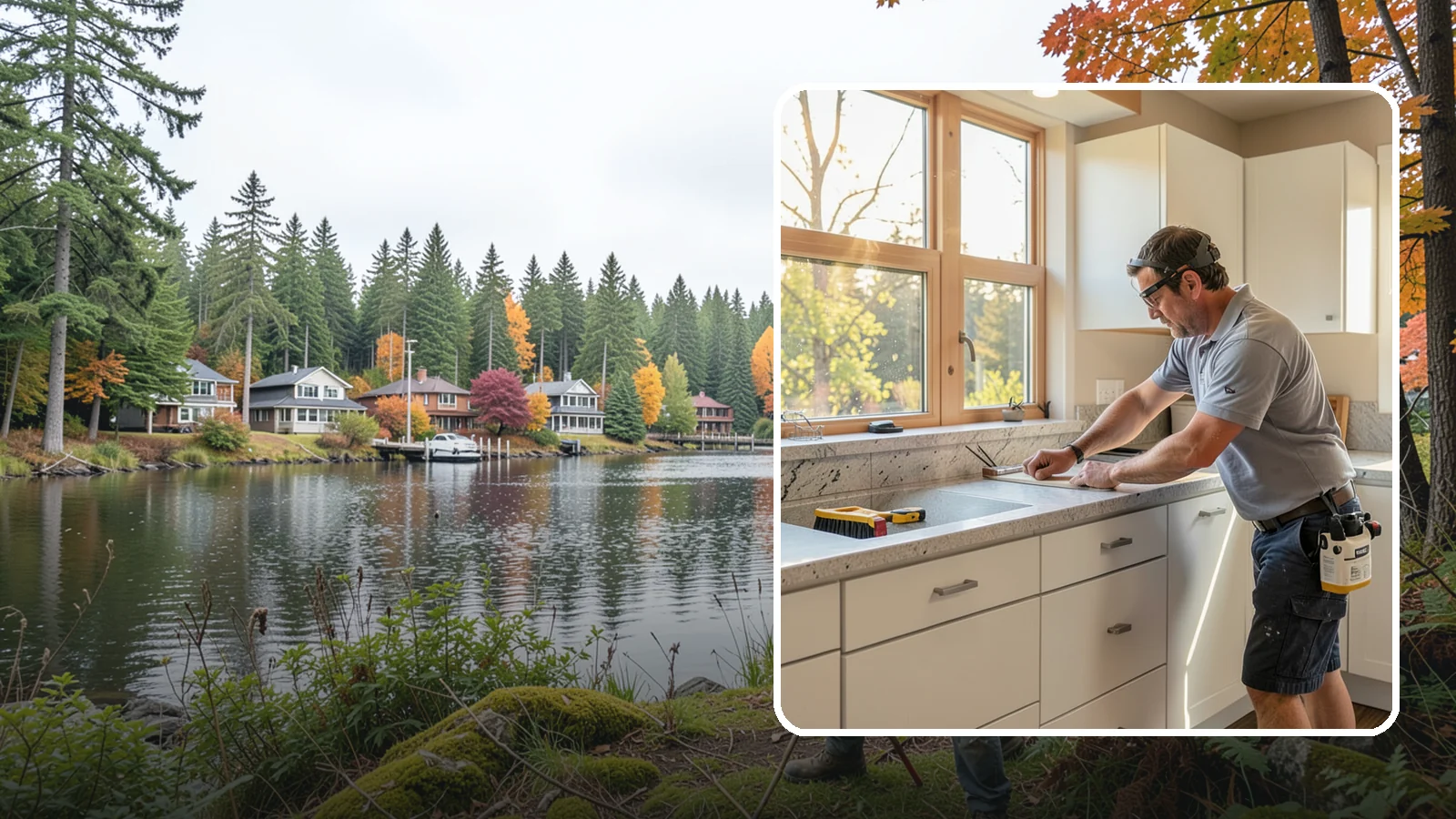 Countertop Replacement in La Conner, Skagit County, WA - Full countertop replacement service that removes old surfaces and installs new ones with minimal kitchen downtime.