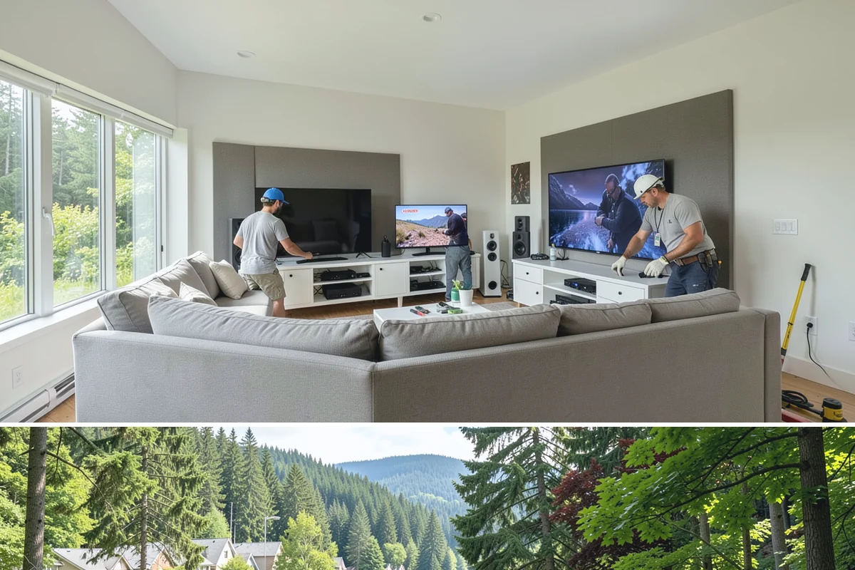 Countertop Replacement in Lake Forest Park, King County, WA - Countertop replacement happens indoors year-round, letting you refresh your kitchen even in the rainy PNW winter.