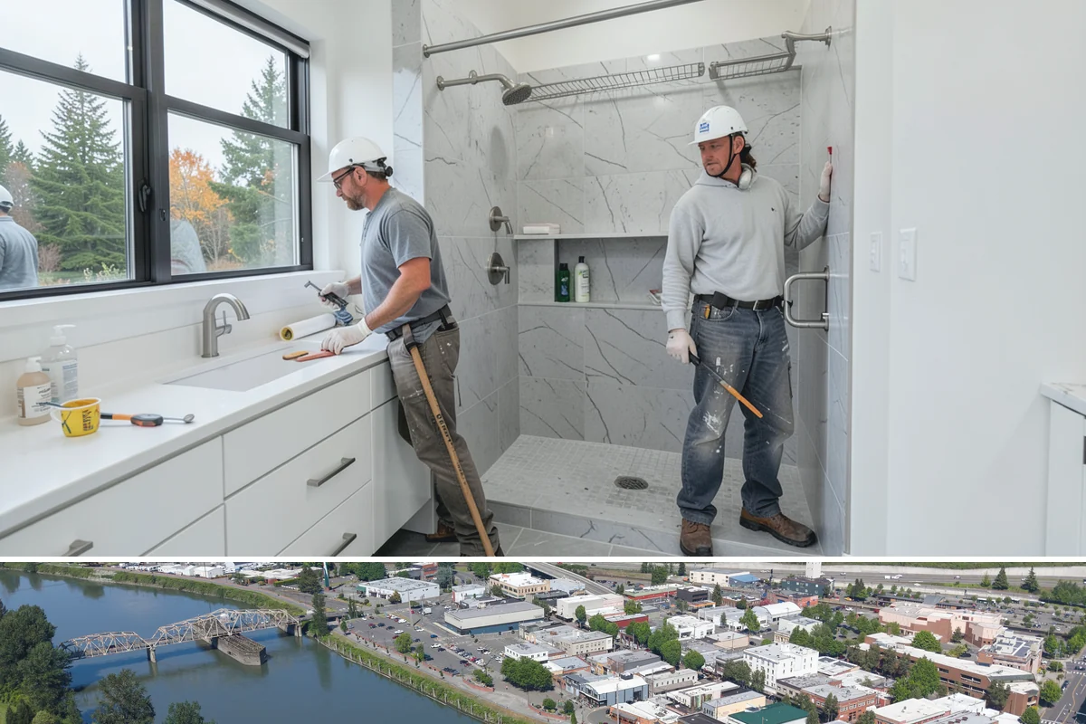 Countertop Replacement in Mount Vernon, Skagit County, WA - Countertop replacement happens indoors year-round, letting you refresh your kitchen even in the rainy PNW winter.