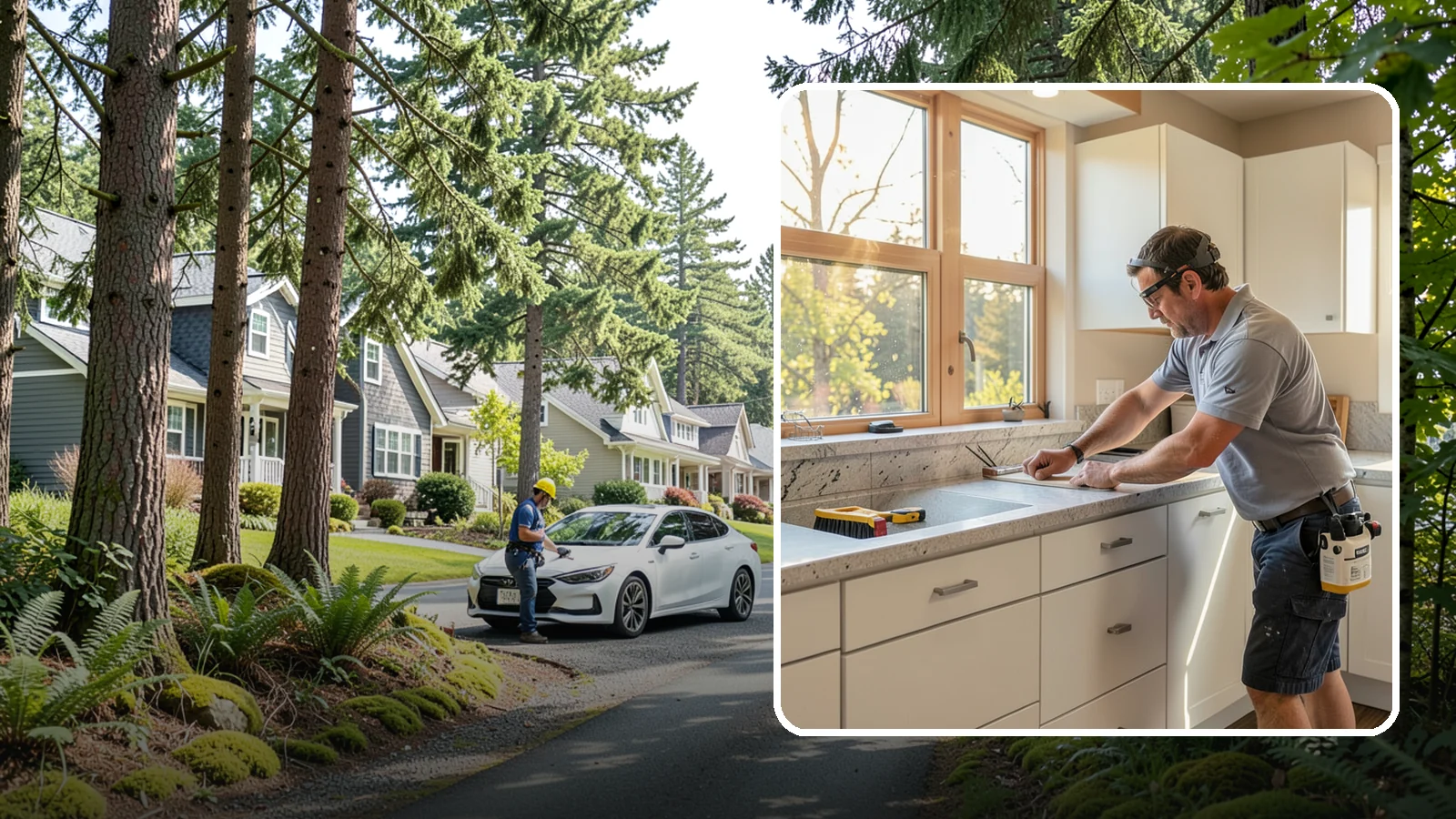 Countertop Replacement in Normandy Park, King County, WA - Full countertop replacement service that removes old surfaces and installs new ones with minimal kitchen downtime.