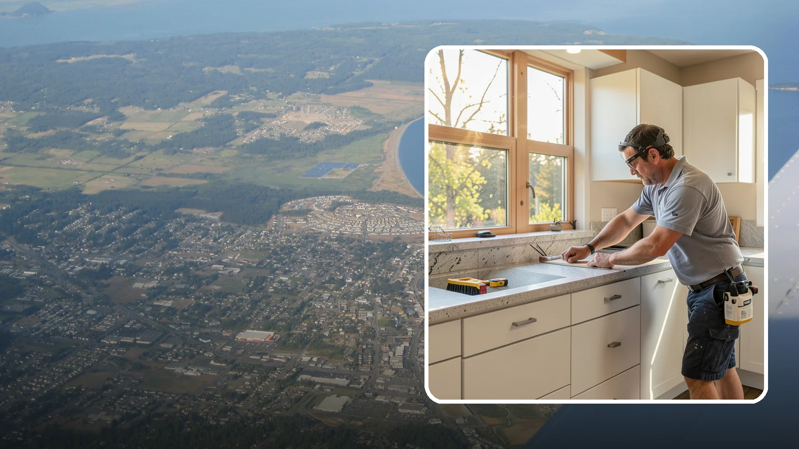 Countertop Replacement in Oak Harbor, Island County, WA - Full countertop replacement service that removes old surfaces and installs new ones with minimal kitchen downtime.