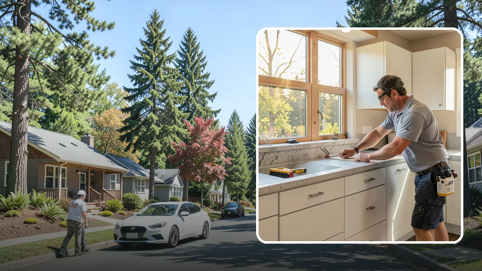 Countertop Replacement in Orting, Pierce County, WA - Full countertop replacement service that removes old surfaces and installs new ones with minimal kitchen downtime.