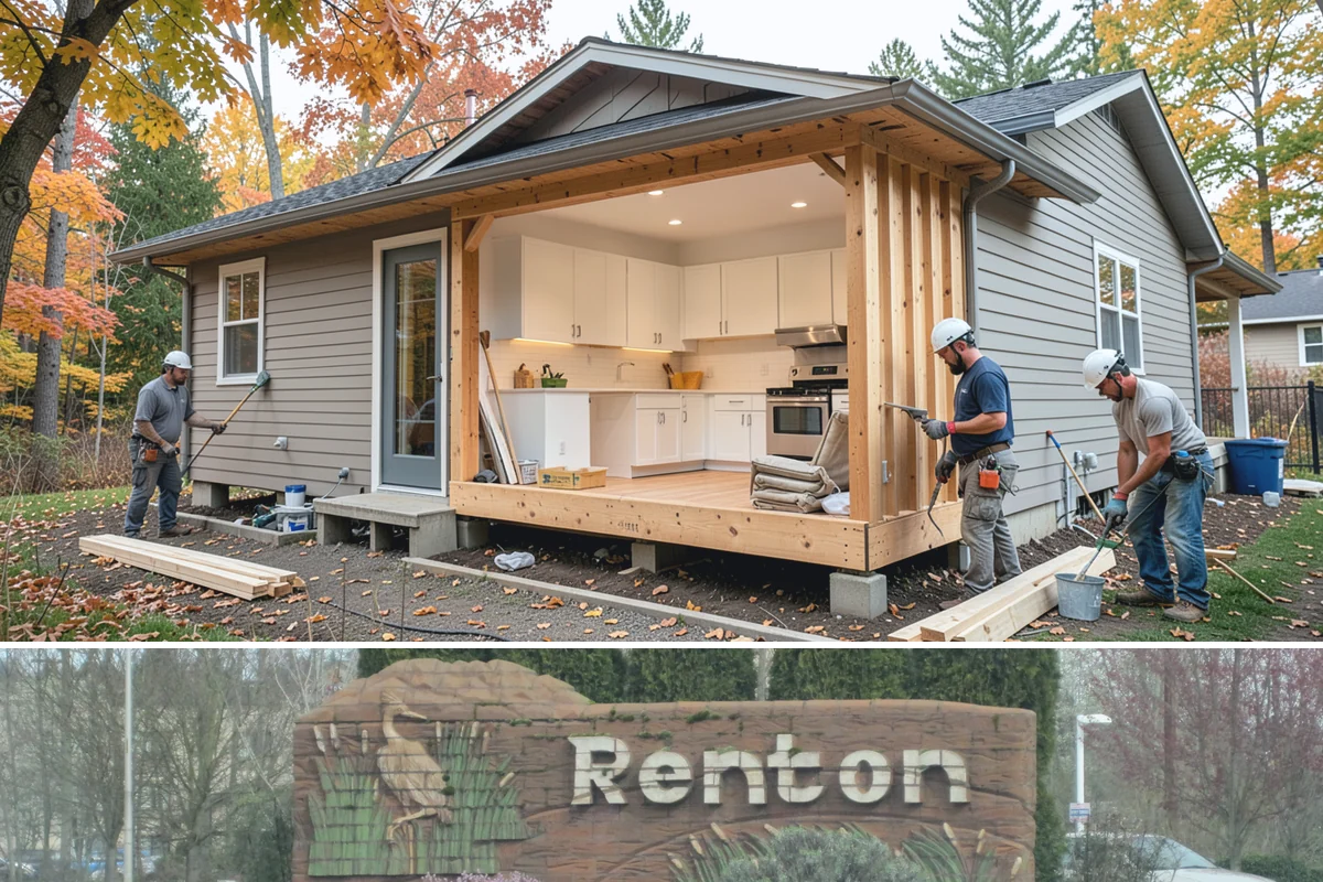Countertop Replacement in Renton, King County, WA - Countertop replacement happens indoors year-round, letting you refresh your kitchen even in the rainy PNW winter.