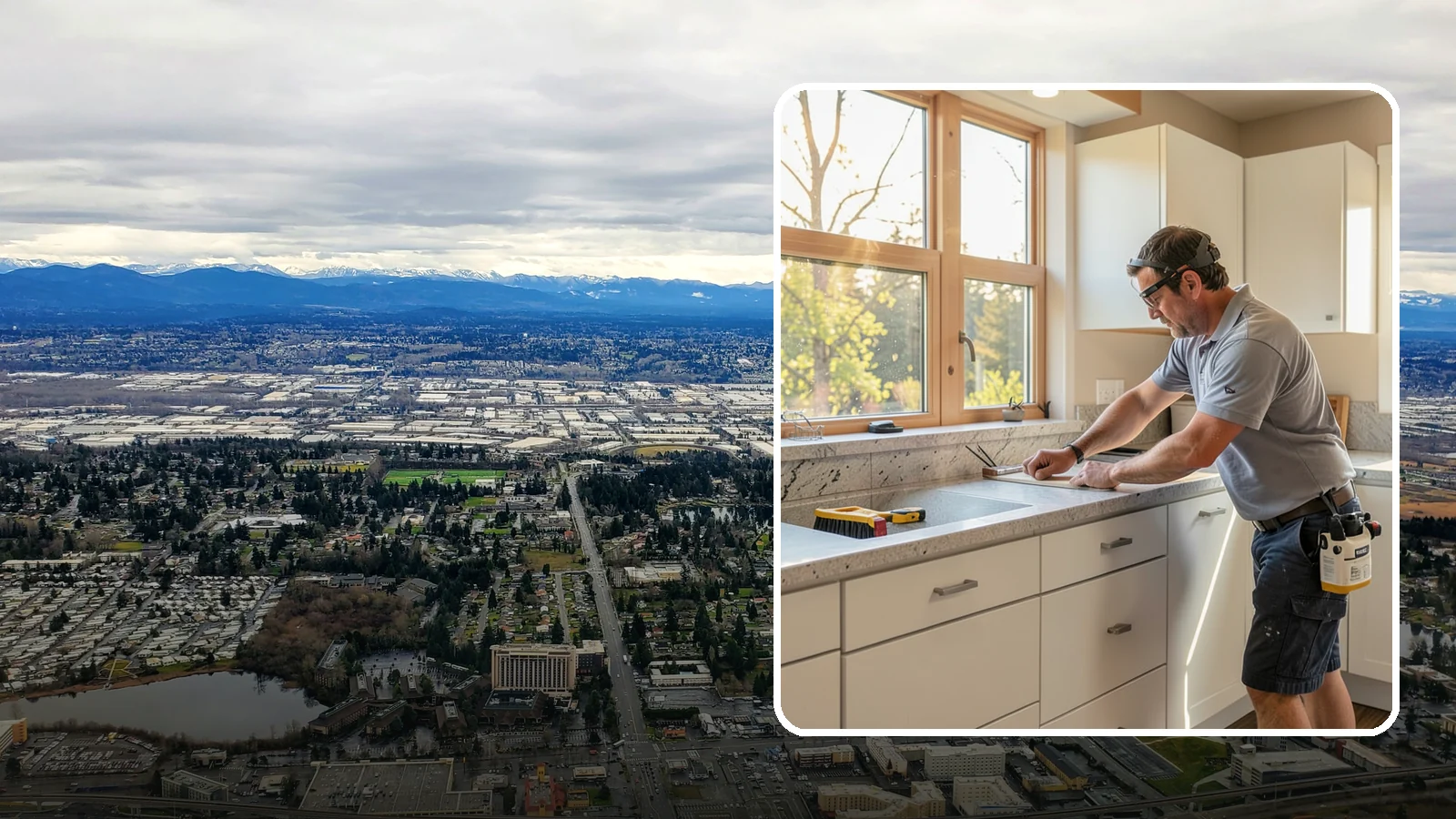 Countertop Replacement in SeaTac, King County, WA - Full countertop replacement service that removes old surfaces and installs new ones with minimal kitchen downtime.