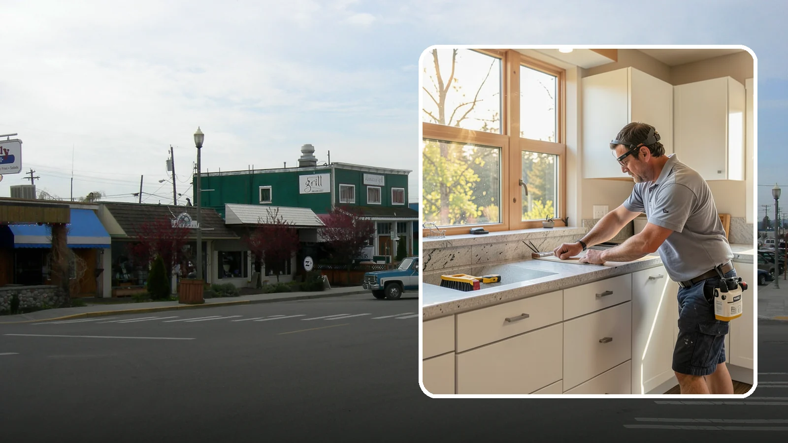 Countertop Replacement in Stanwood, Snohomish County, WA - Full countertop replacement service that removes old surfaces and installs new ones with minimal kitchen downtime.