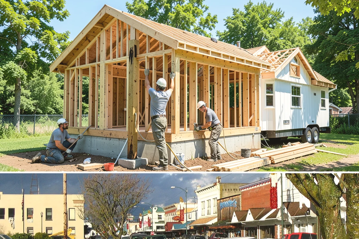 Covered Deck Construction in Arlington, Snohomish County, WA - Summer's dry weather is ideal for opening up the roofline and tying into your home without water exposure.