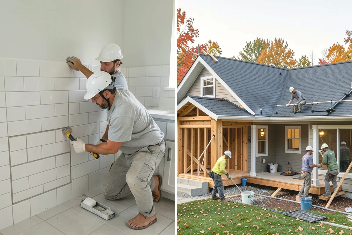 Covered Deck Construction in Covington, King County, WA - Design the cover to match your home and code