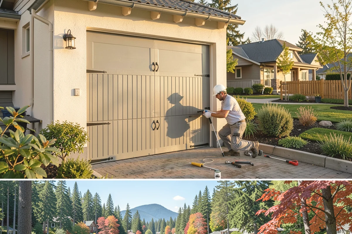 Covered Deck Construction in Covington, King County, WA - Summer's dry weather is ideal for opening up the roofline and tying into your home without water exposure.