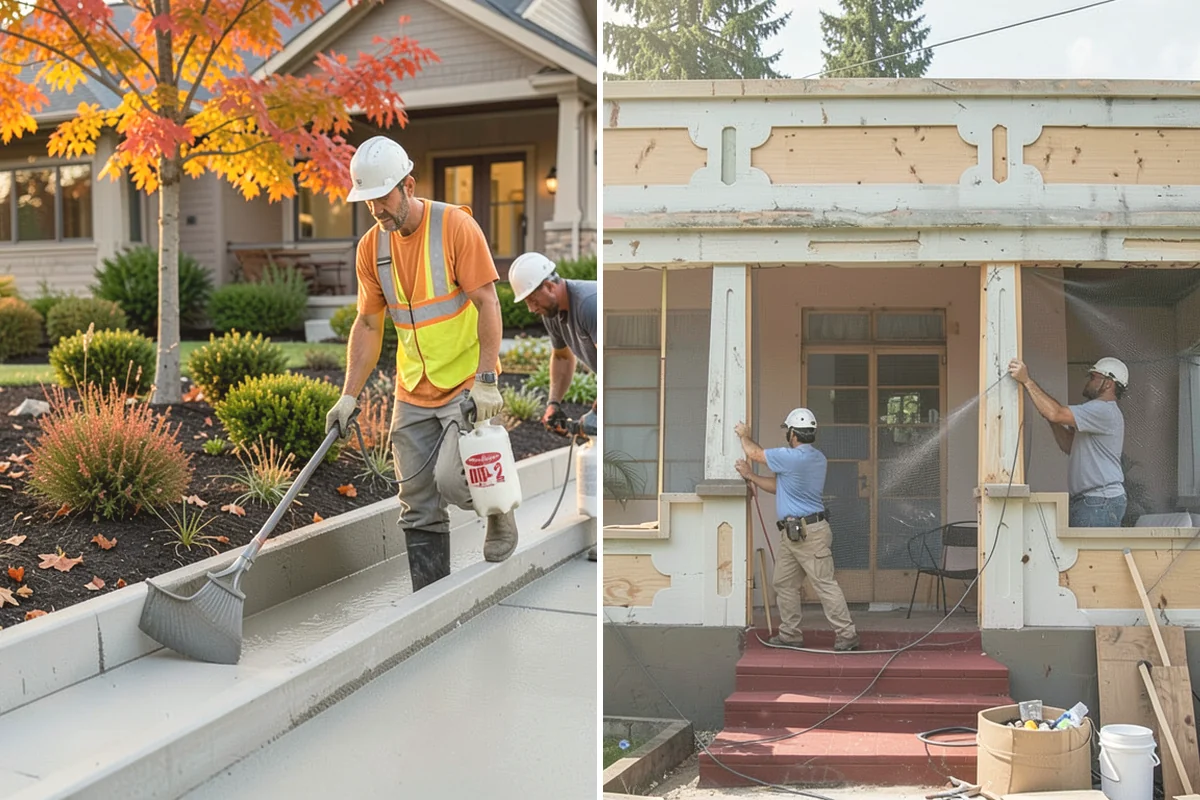 Covered Deck Construction in Edgewood, Pierce County, WA - Design the cover to match your home and code