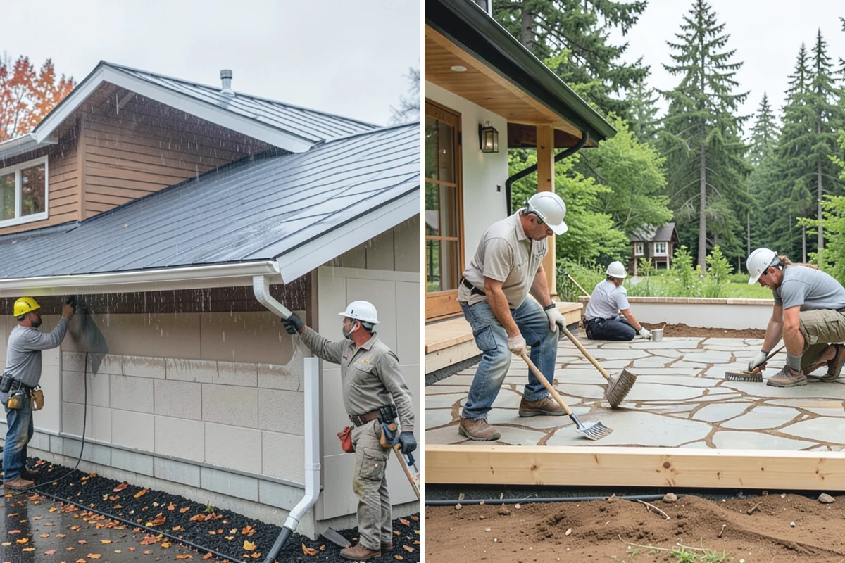 Covered Deck Construction in Granite Falls, Snohomish County, WA - Design the cover to match your home and code