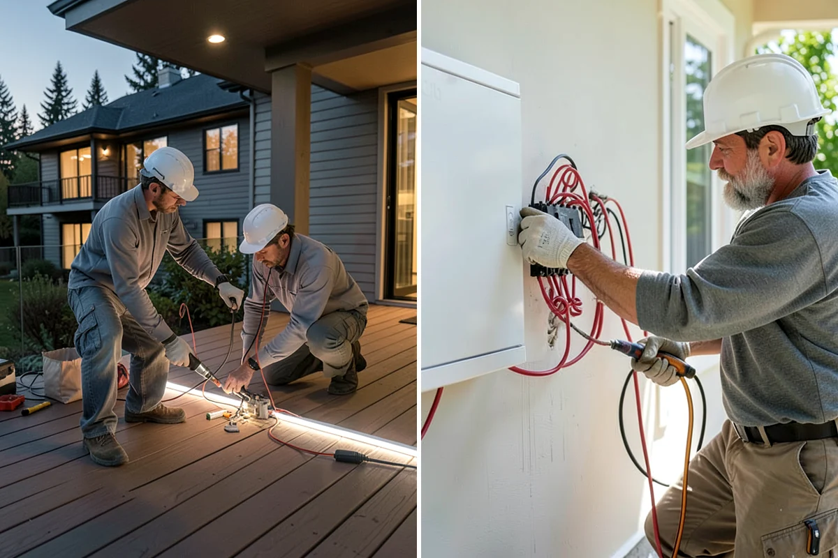 Covered Deck Construction in Lakewood, Pierce County, WA - Design the cover to match your home and code