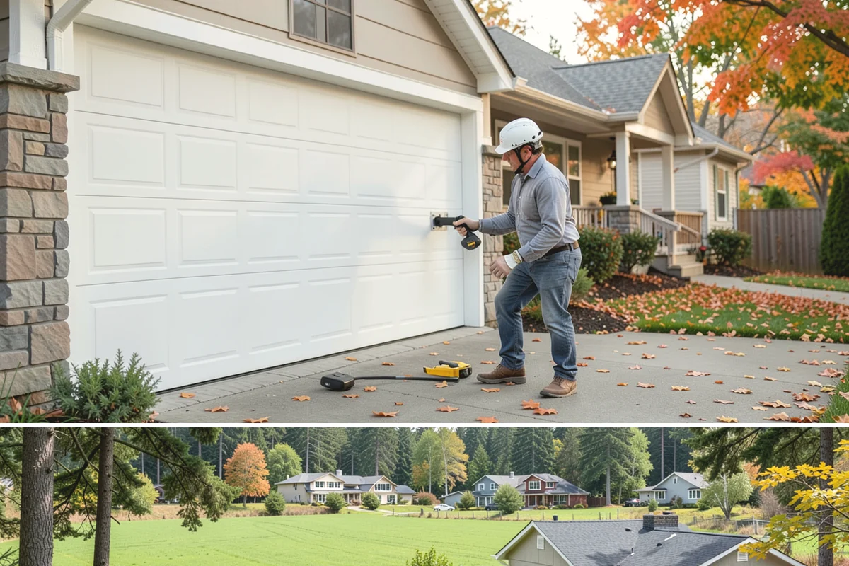 Covered Deck Construction in Lyman, Skagit County, WA - Summer's dry weather is ideal for opening up the roofline and tying into your home without water exposure.