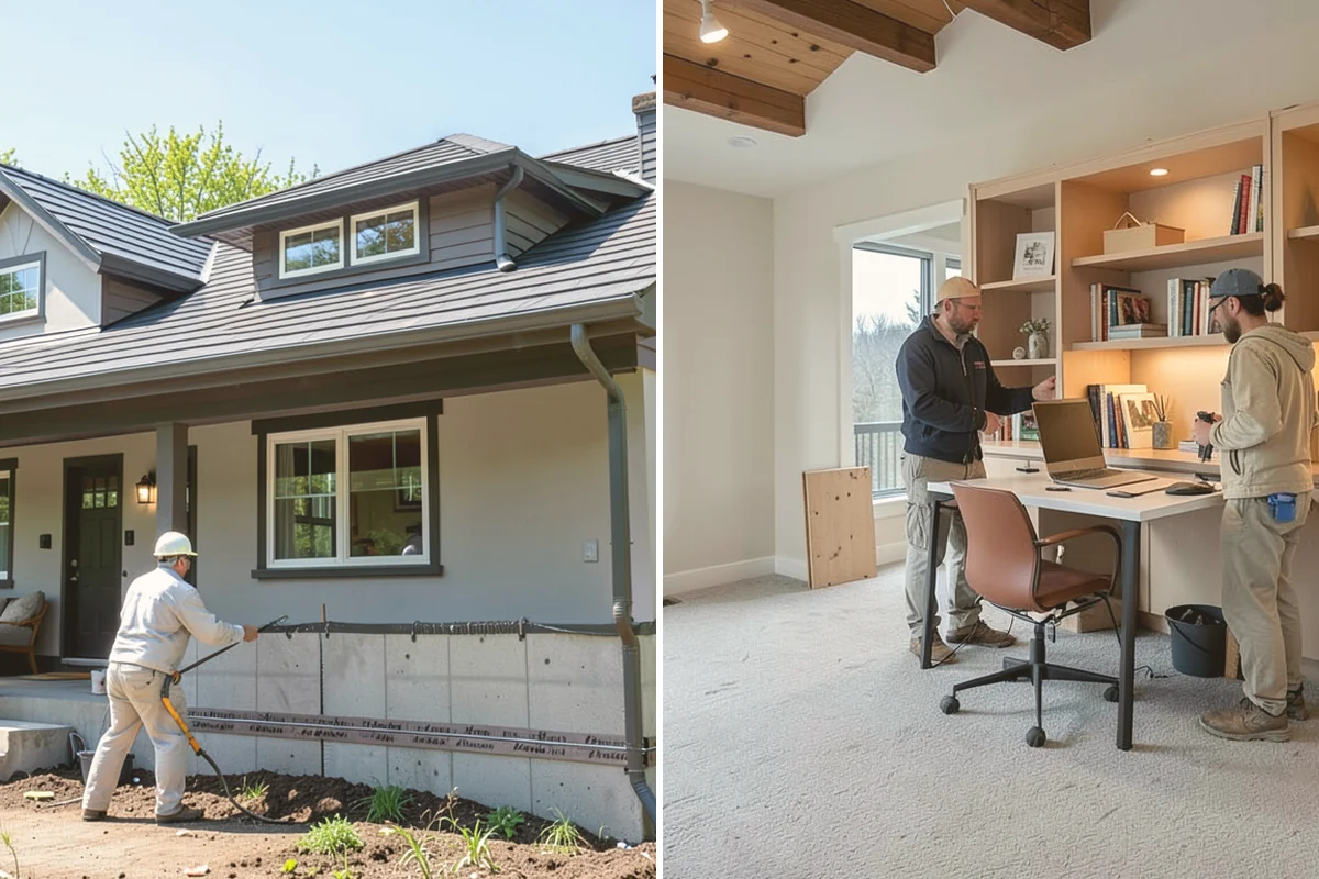 Covered Deck Construction in Lynnwood, Snohomish County, WA - Design the cover to match your home and code