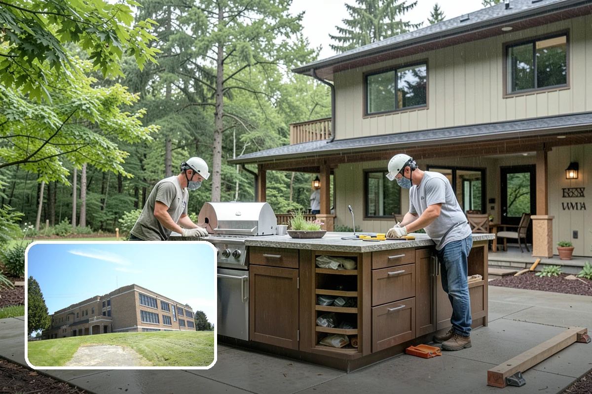 Covered Deck Construction in Maple Valley, King County, WA - Extends outdoor use through the rainy season