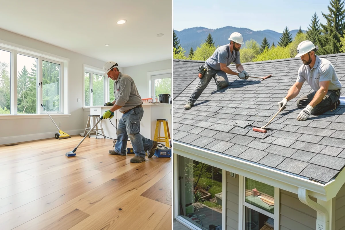 Covered Deck Construction in Milton, King County, WA - Design the cover to match your home and code