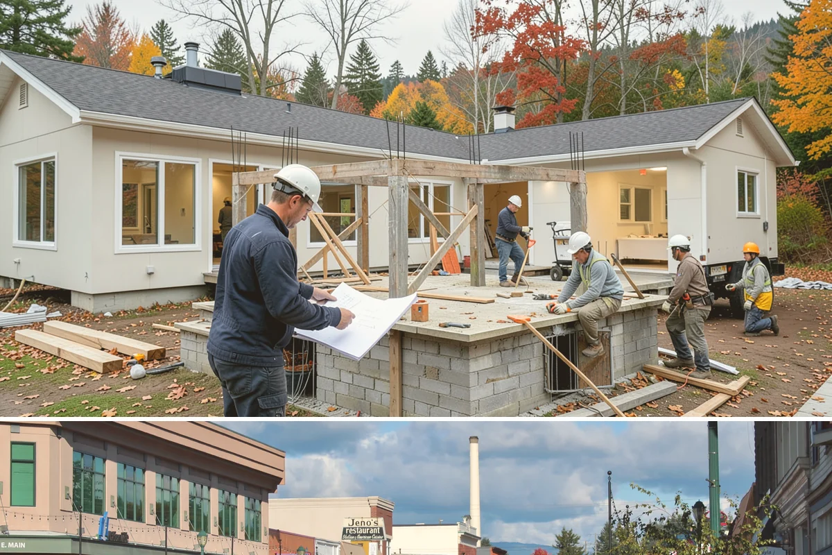 Covered Deck Construction in Monroe, Snohomish County, WA - Summer's dry weather is ideal for opening up the roofline and tying into your home without water exposure.