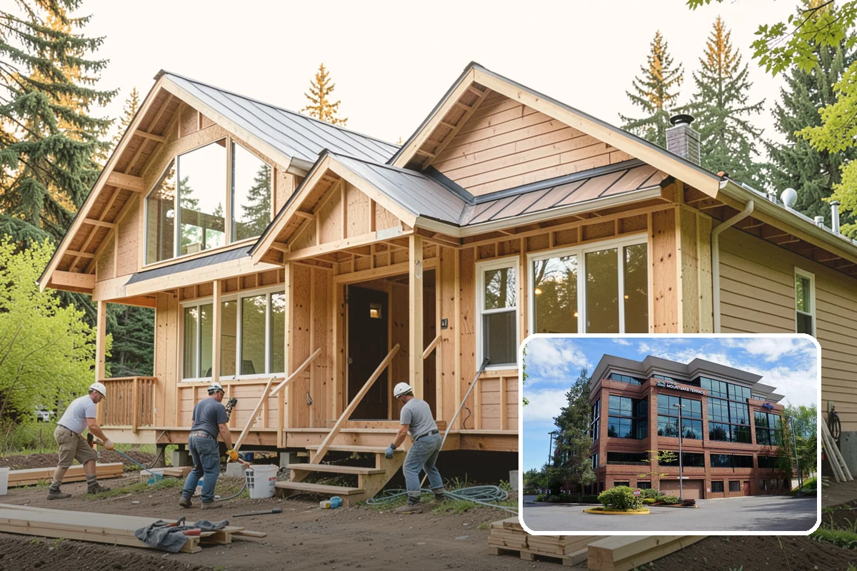 Covered Deck Construction in Mountlake Terrace, Snohomish County, WA - Extends outdoor use through the rainy season
