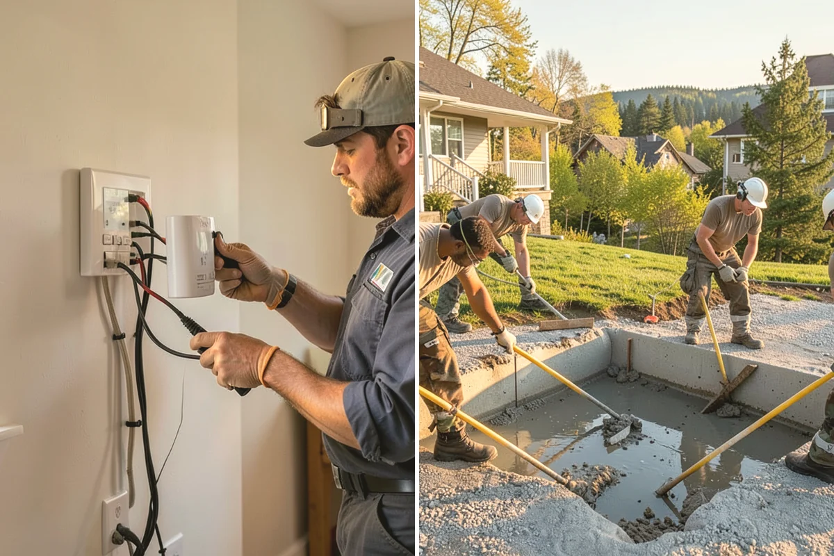 Covered Deck Construction in Mountlake Terrace, Snohomish County, WA - Design the cover to match your home and code