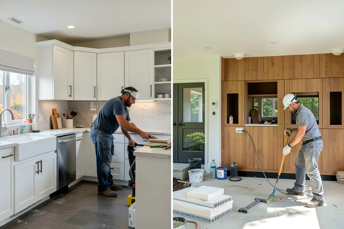 Covered Deck Construction in Pacific, King County, WA - Design the cover to match your home and code