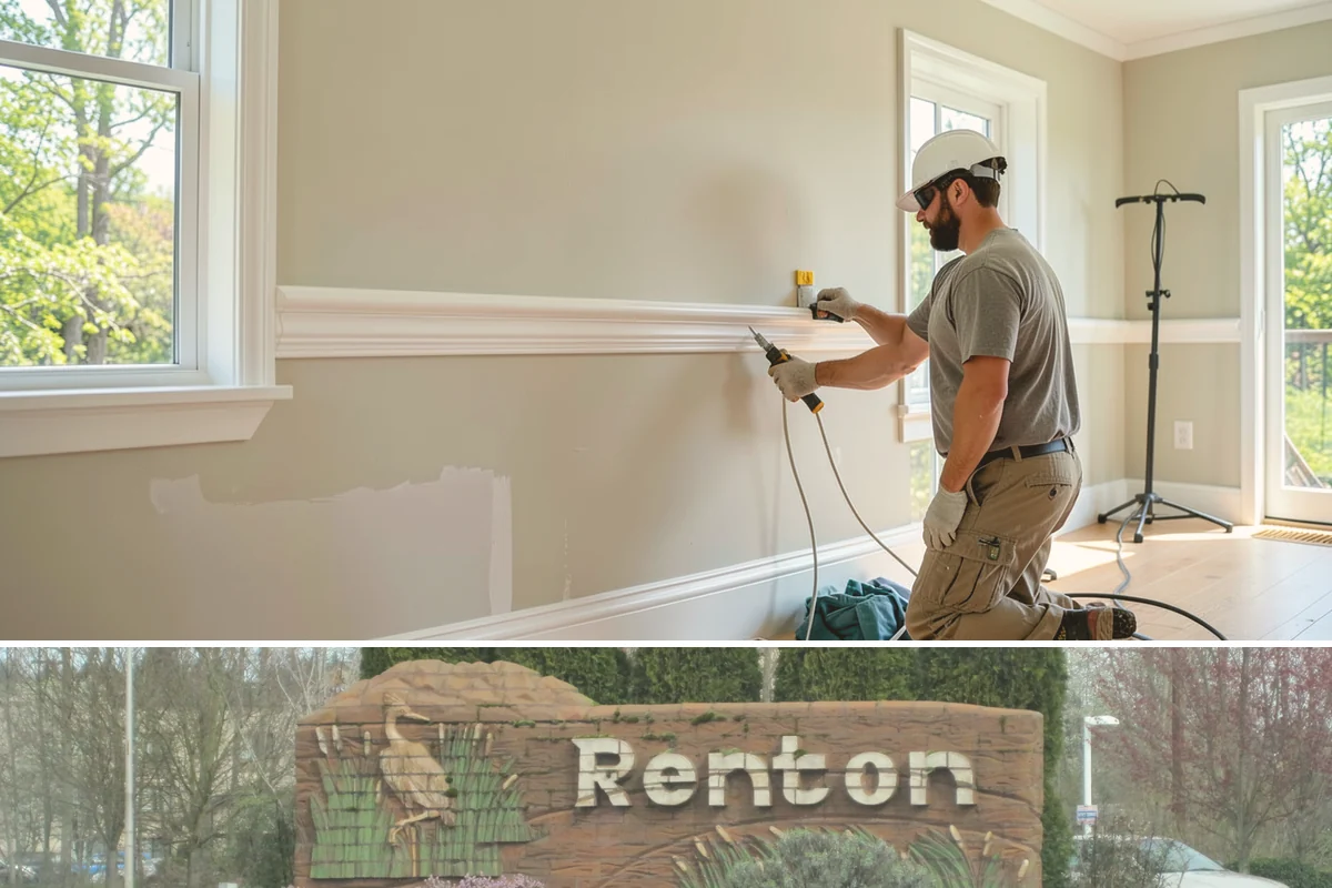 Covered Deck Construction in Renton, King County, WA - Summer's dry weather is ideal for opening up the roofline and tying into your home without water exposure.