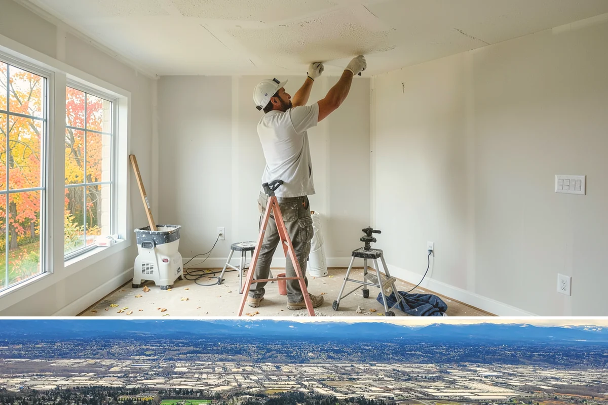 Covered Deck Construction in SeaTac, King County, WA - Summer's dry weather is ideal for opening up the roofline and tying into your home without water exposure.