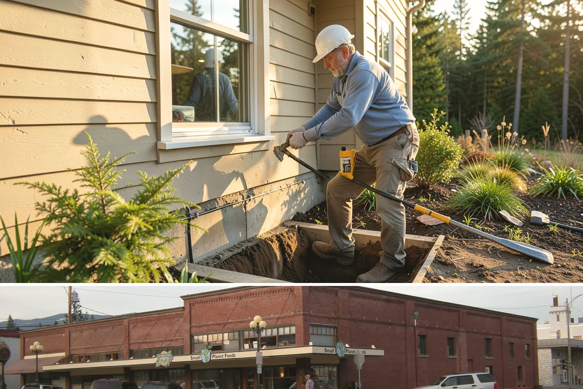 Covered Deck Construction in Sedro-Woolley, Skagit County, WA - Summer's dry weather is ideal for opening up the roofline and tying into your home without water exposure.