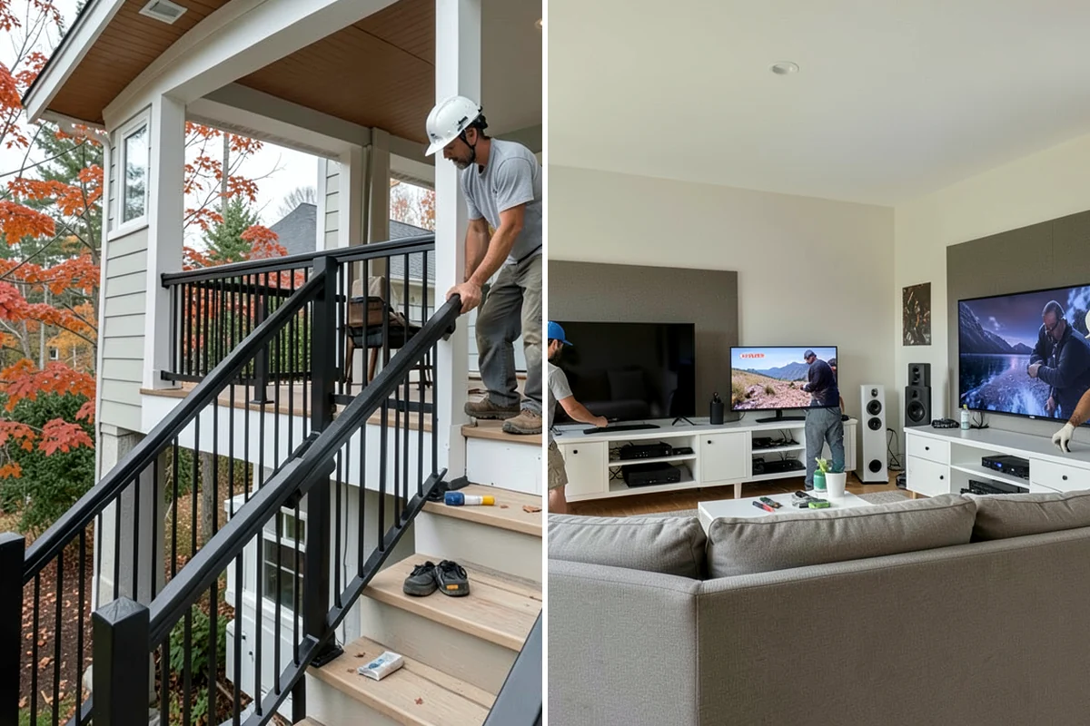 Covered Deck Construction in Shoreline, King County, WA - Design the cover to match your home and code