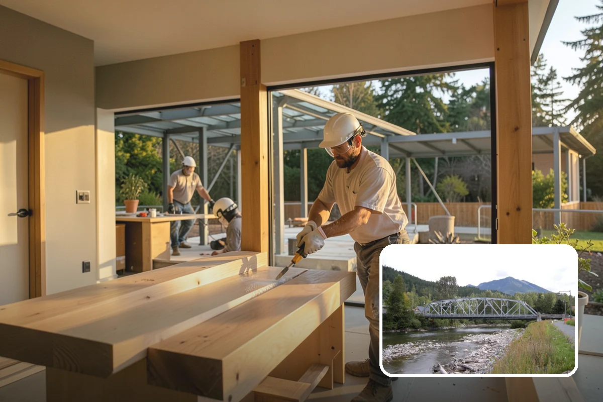 Covered Deck Construction in Skykomish, King County, WA - Extends outdoor use through the rainy season