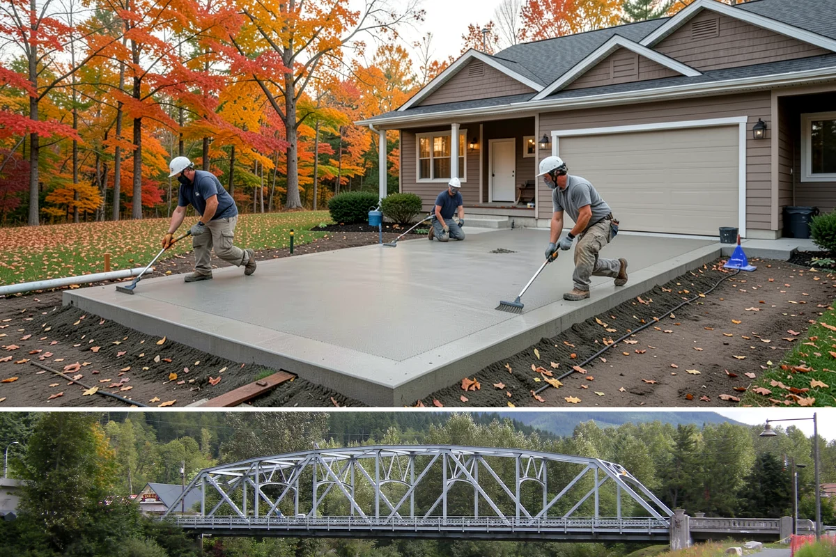 Covered Deck Construction in Skykomish, King County, WA - Summer's dry weather is ideal for opening up the roofline and tying into your home without water exposure.