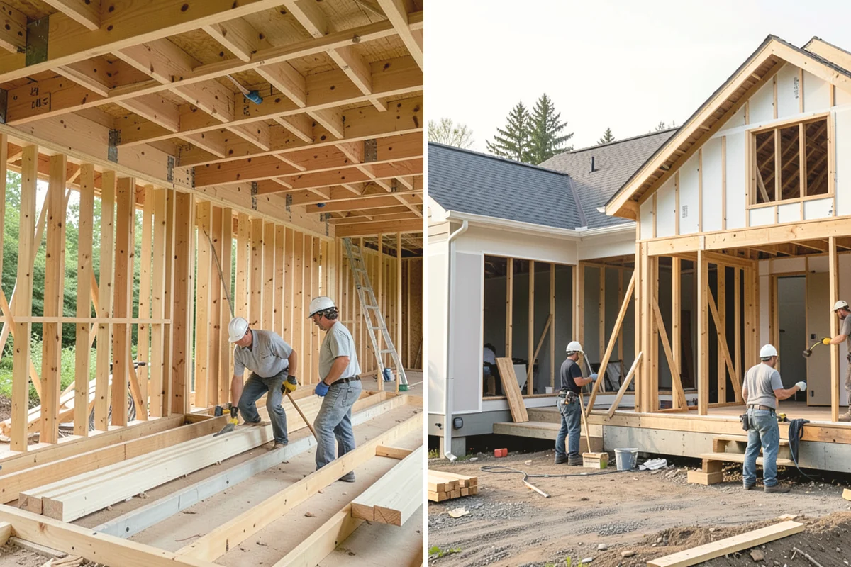 Covered Deck Construction in Steilacoom, Pierce County, WA - Design the cover to match your home and code