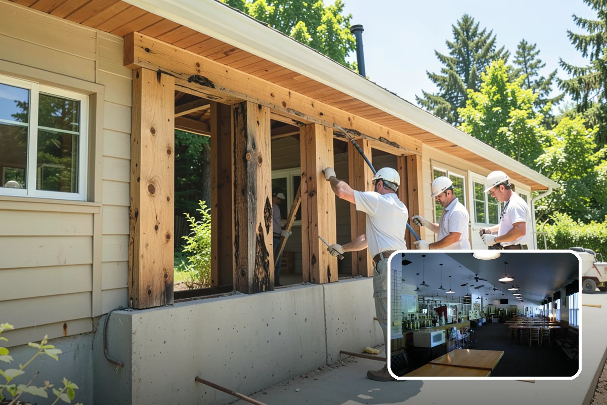 Covered Porch Construction in Black Diamond, King County, WA - Provides year-round shelter from rain