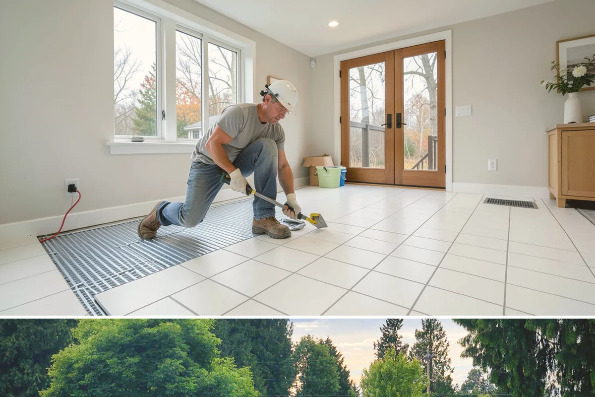 Covered Porch Construction in Bonney Lake, Pierce County, WA - Roof tie-ins are safest during the dry summer window when your home's wall stays protected during construction.