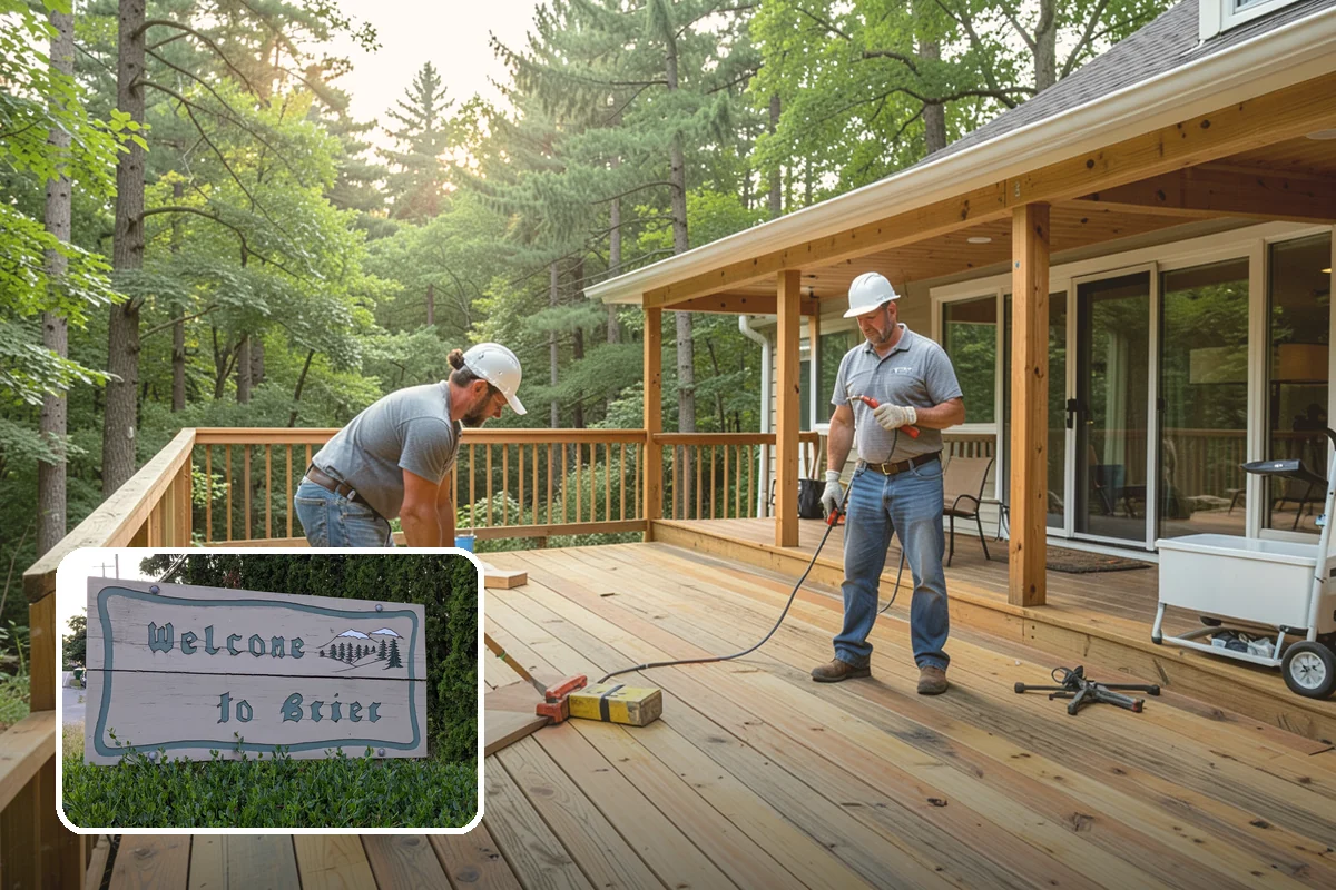 Covered Porch Construction in Brier, Snohomish County, WA - Provides year-round shelter from rain