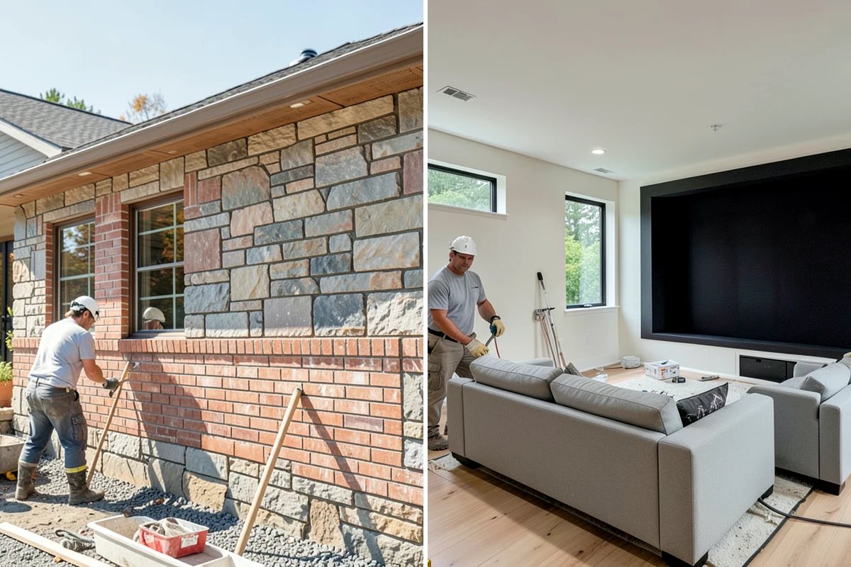 Covered Porch Construction in DuPont, Pierce County, WA - Design the covered porch and roofline