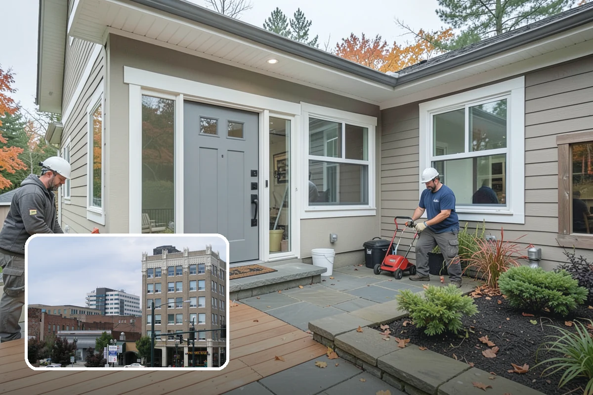 Covered Porch Construction in Everett, Snohomish County, WA - Provides year-round shelter from rain
