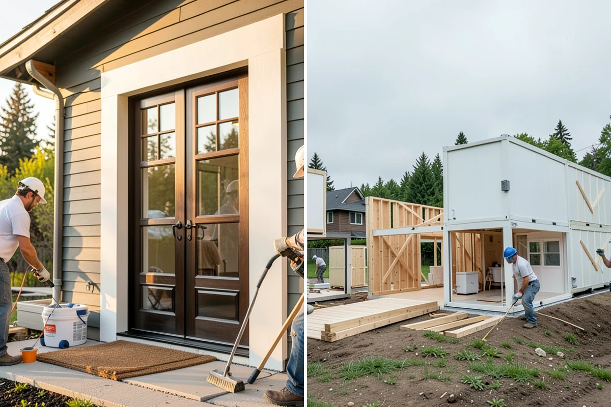 Covered Porch Construction in Everett, Snohomish County, WA - Design the covered porch and roofline